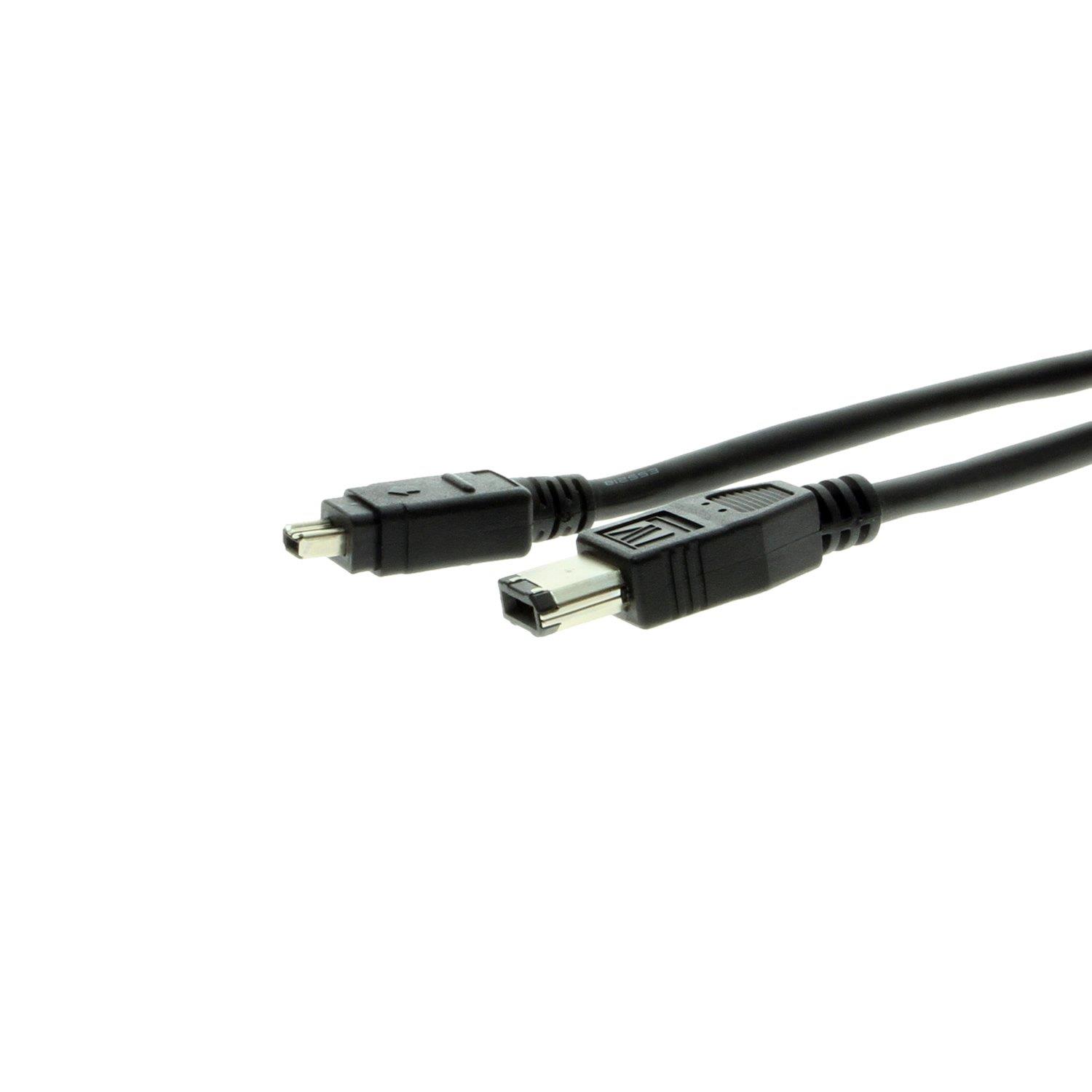 CableMax 1394 FireWire Cables 6-pin to 4-pin 3ft.