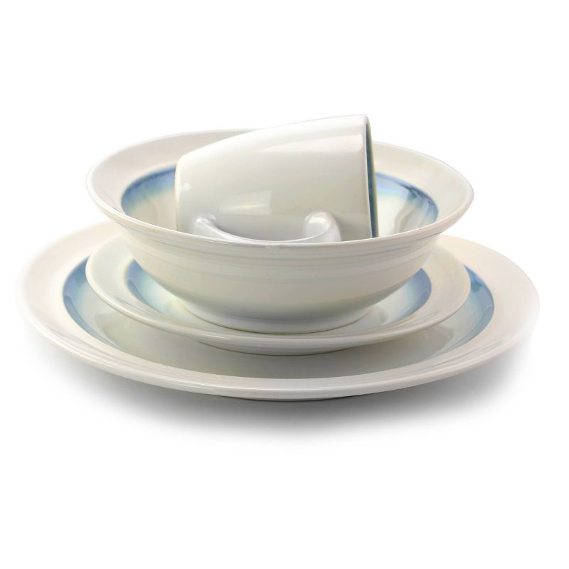 Gibson Elite 16pc Stoneware Lawson Dinnerware Set