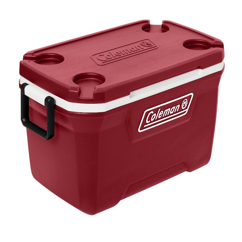 Coleman 52-Quart Hard Ice Chest Cooler - Mahogany Red