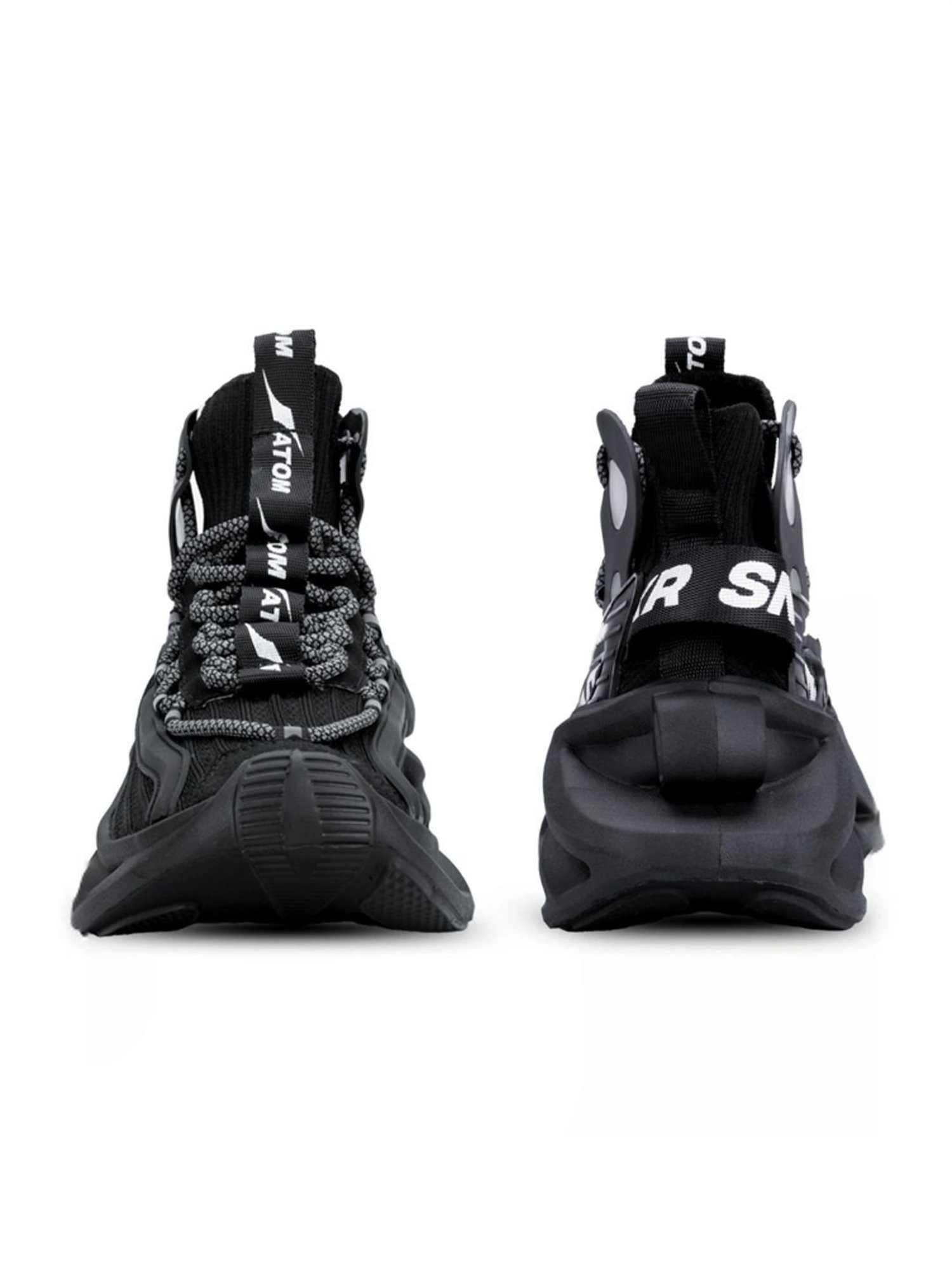 Atom Men's Dynamic Alphabounce Black Running Shoes