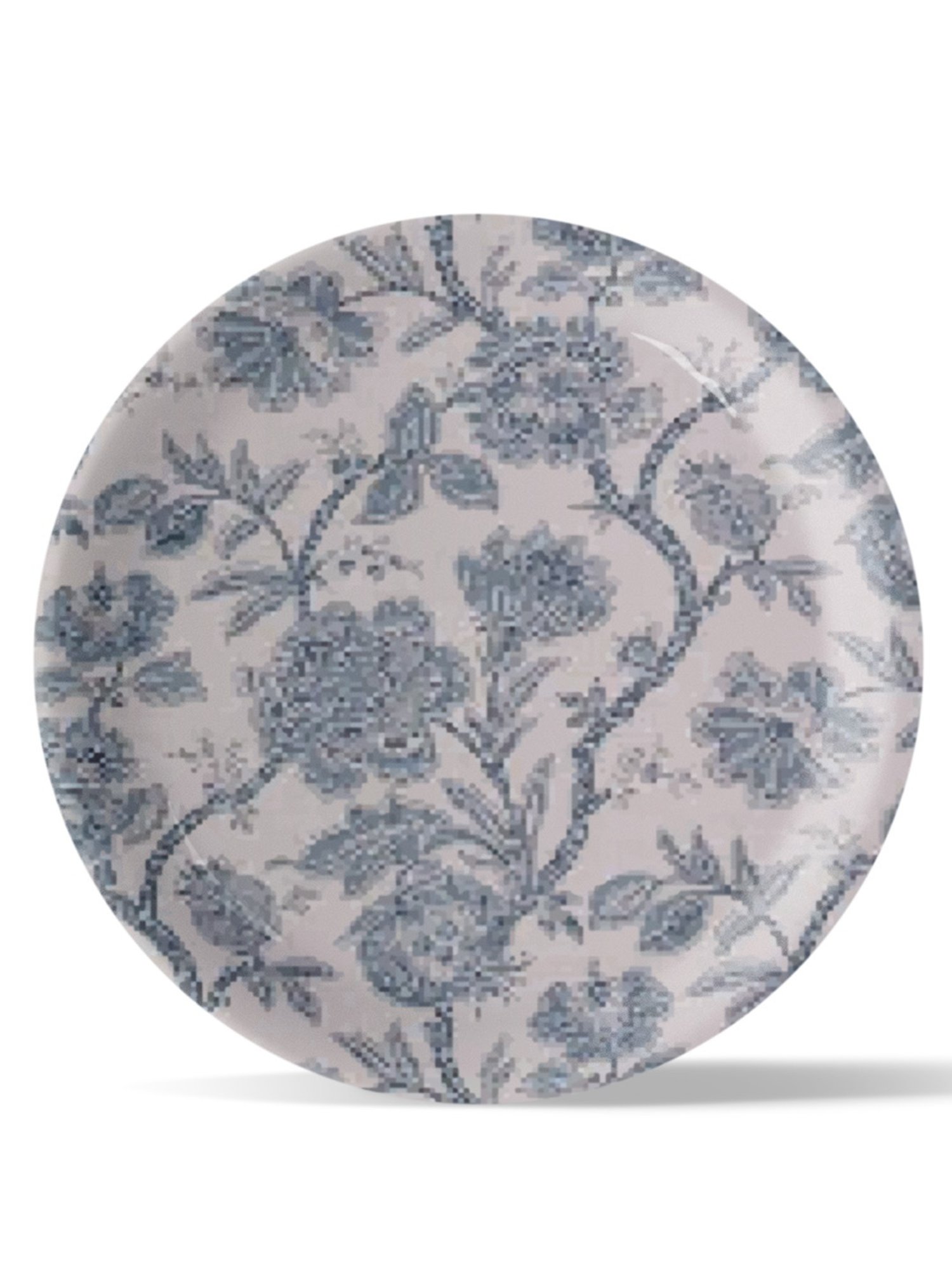 Nestroots Ethnic Ditsy Multicolor Porcelain Wall Plate