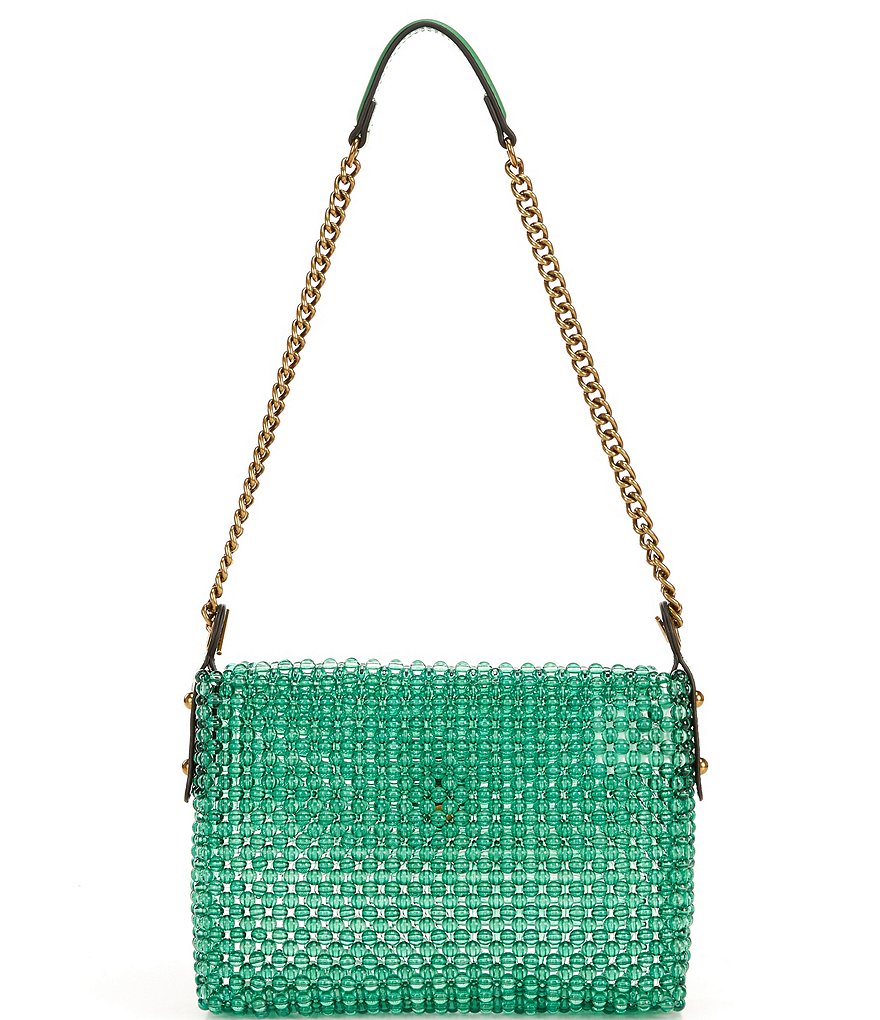 Kurt Geiger London Beaded Mini Eagle Head Detail Crossbody Bag