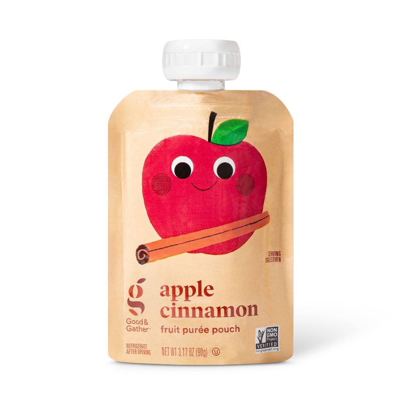 Apple Cinnamon Fruit Squeezer - 4ct - Good & Gather™