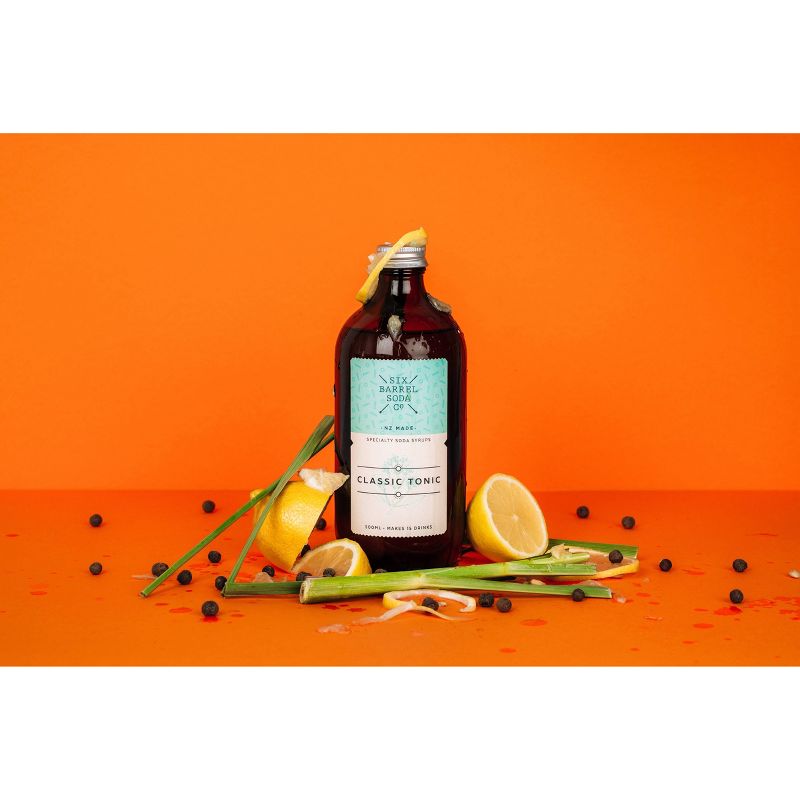 Six Barrel Soda Co. Classic Tonic Soda Syrup - 16.9fl oz