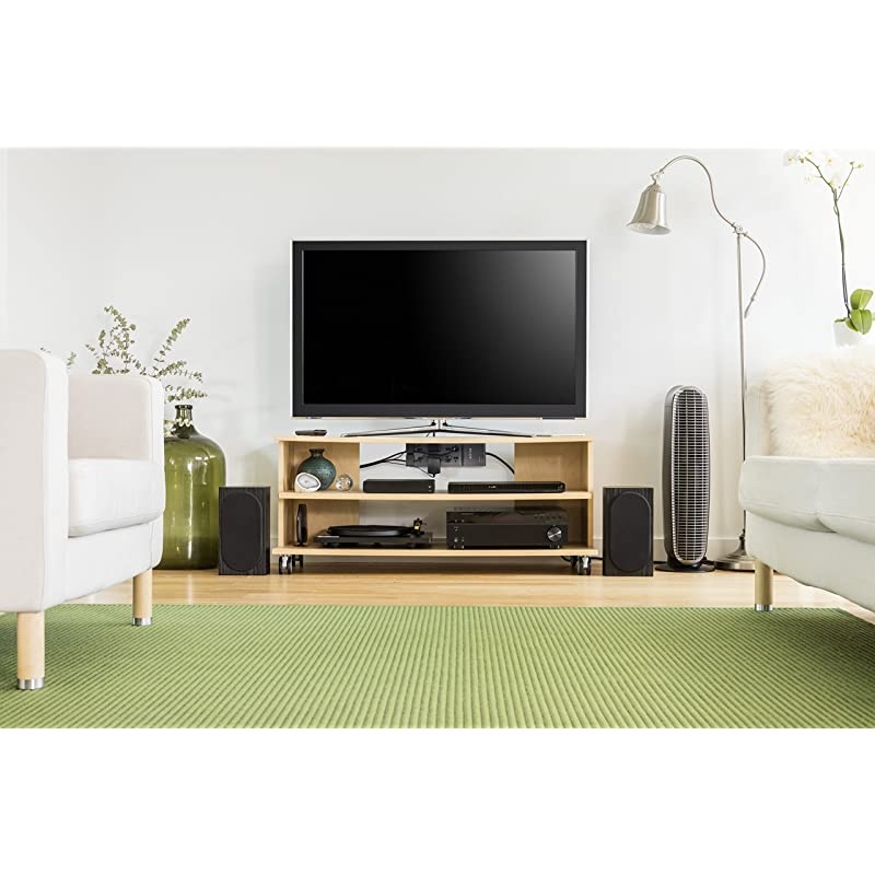 BE10820006 8Outlet Power Strip Surge Protector w Flat Plug 6ft Cord Ideal for Computers Home Theatre Appliances Office Equipment 3550 Joules