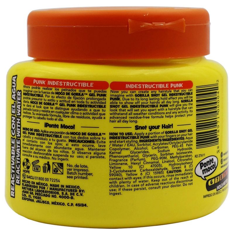 Moco De Gorila Punk Hair Gel - 9.52oz