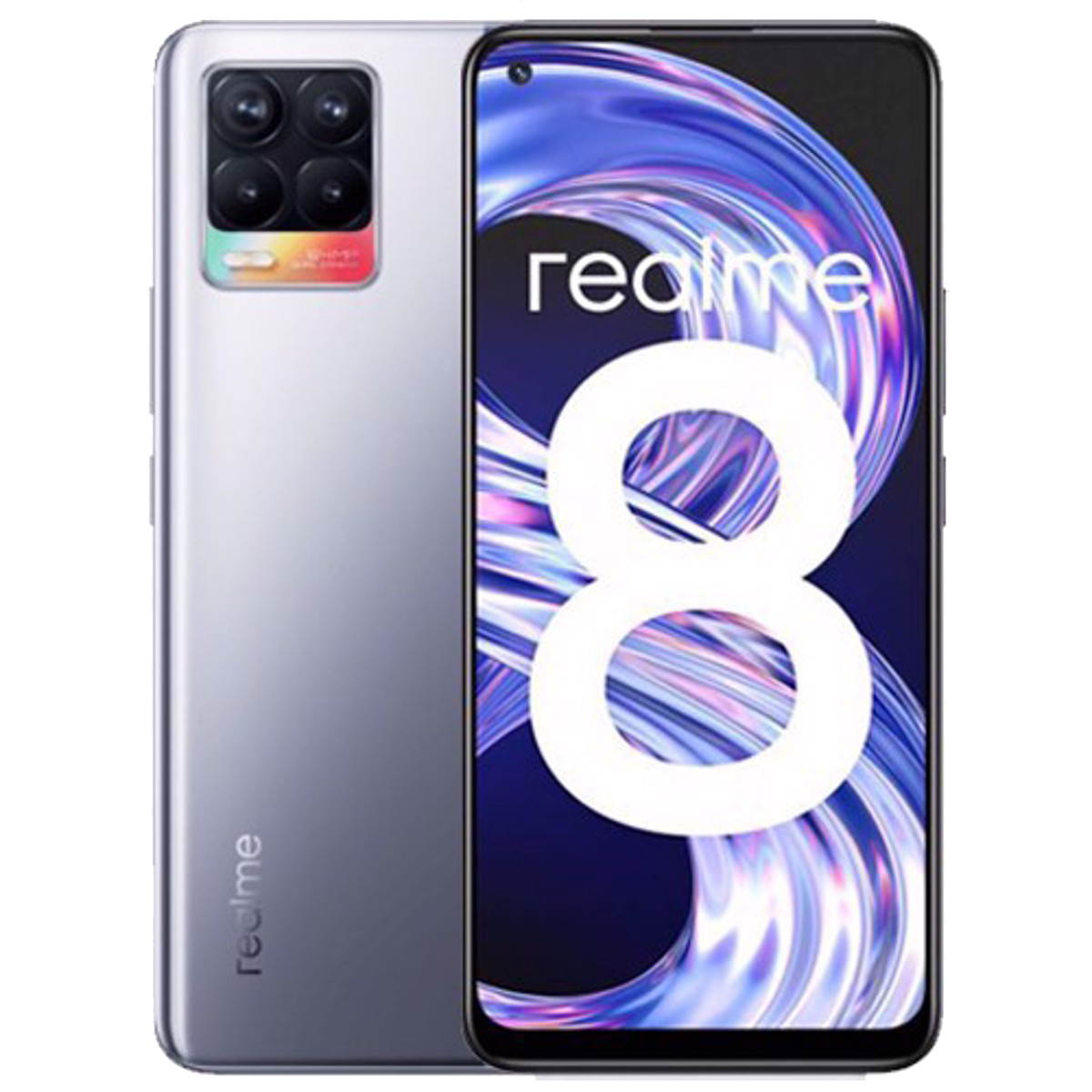 Realme 8 Dual-SIM 64GB ROM + 4GB RAM (GSM Only | No CDMA) Factory Unlocked 4G/LTE Smartphone (Punk Black) - International Version