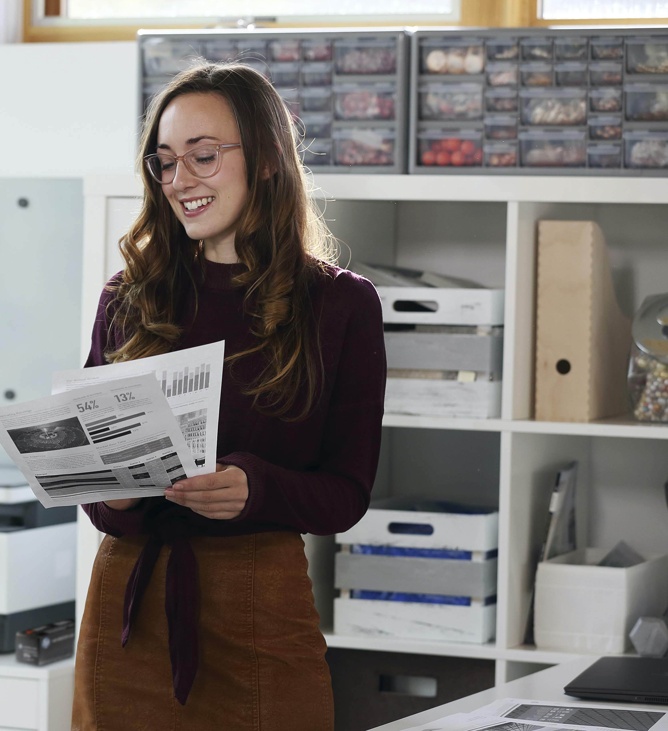 INSMART Computer Speakers, Wired Sound Bar, USB Powered & Aux Connection Mini Desktop Soundbar Speaker for PC, Cellphone, Tablet, Laptop