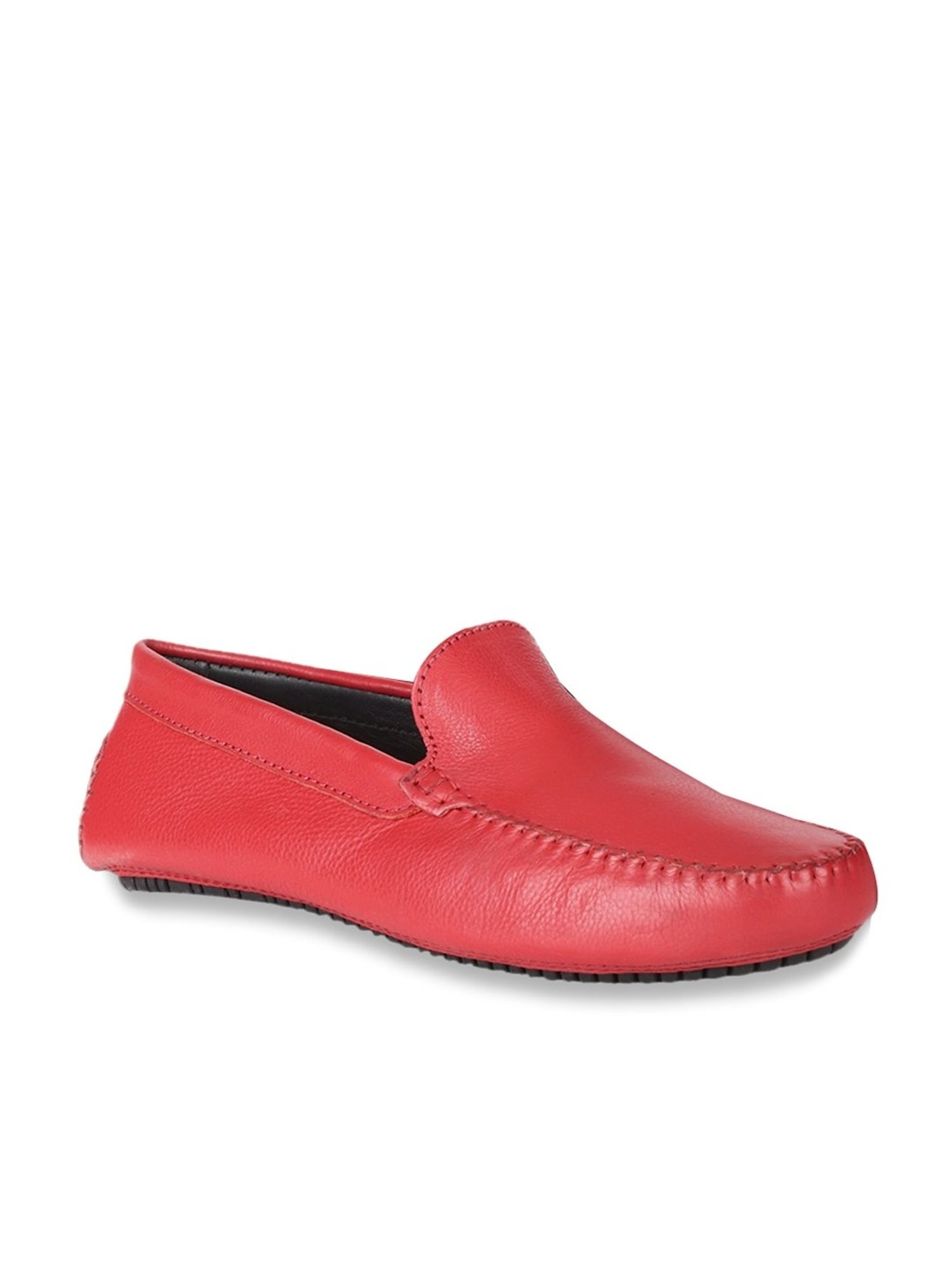 Yoho Men's Anti Pain Archflex Red Loafers