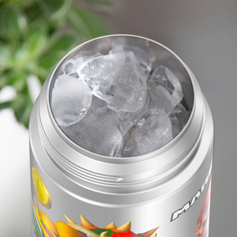 Thermos Mario Kart 12oz FUNtainer Water Bottle with Bail Handle - Red