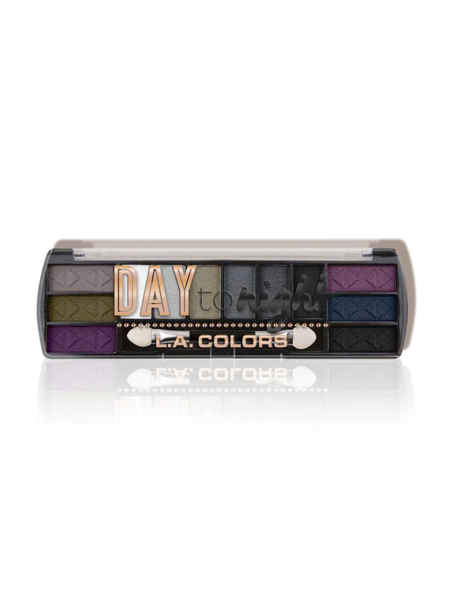 L.A. Colors Day to Night Eyeshadow Palette Nightfall - 8 gm