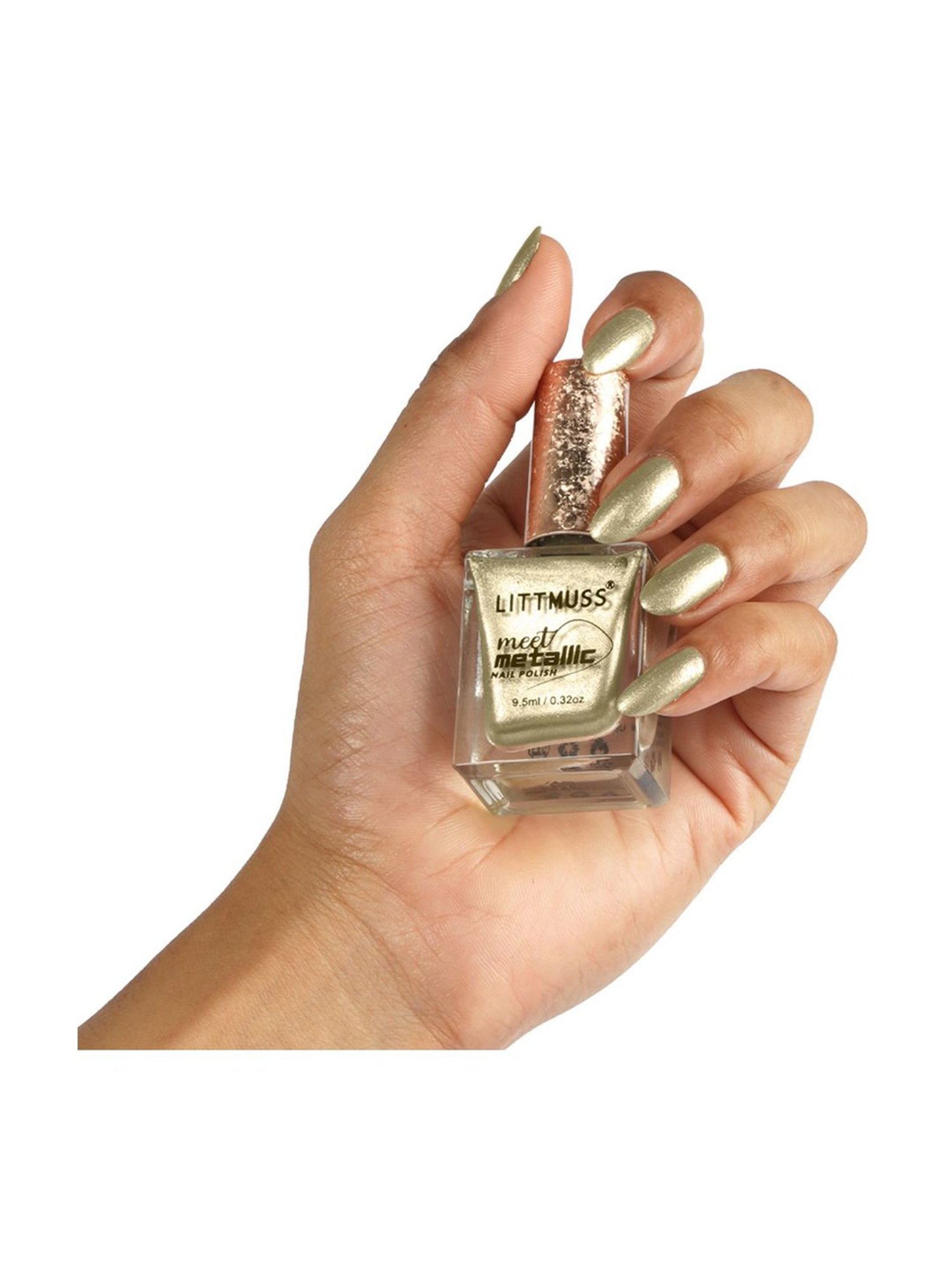 Littmuss Meet Metallic Nail Polish Moon Gold 062 - 9.5 ml