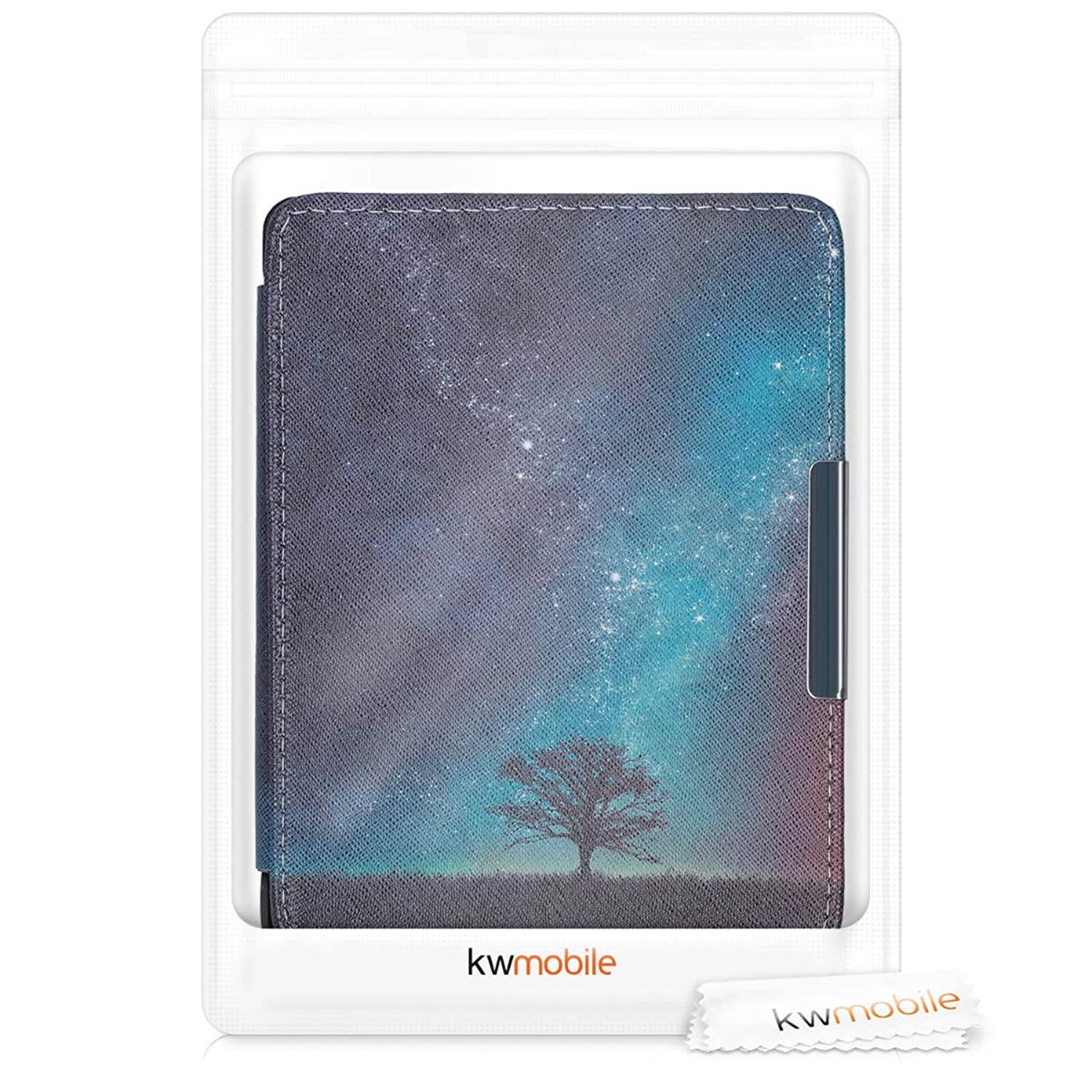 Case Compatible with Kobo Glo HD/Touch 2.0 - PU e-Reader Cover - Cosmic Nature