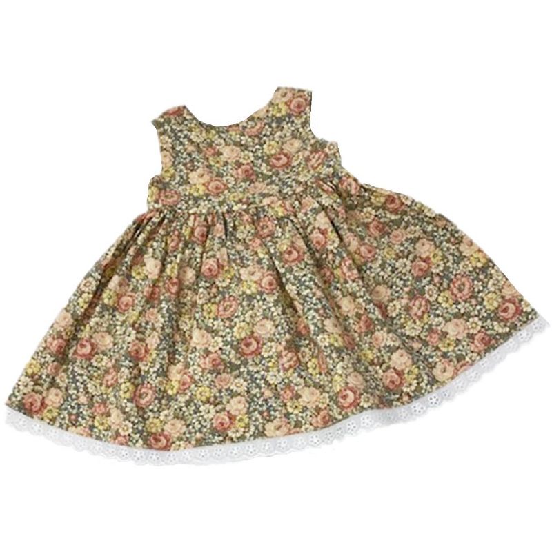 Doll Clothes Superstore Fall Flowers Dress Fits Big Baby Dolls