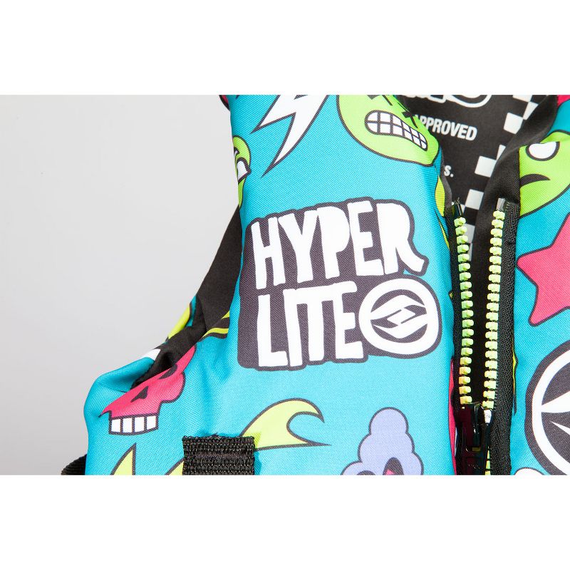 HYPERLITE Unite Toddler Watersport Life Jacket Vest Preserver Swimwear, USCG Approved, Up to 30 Pounds