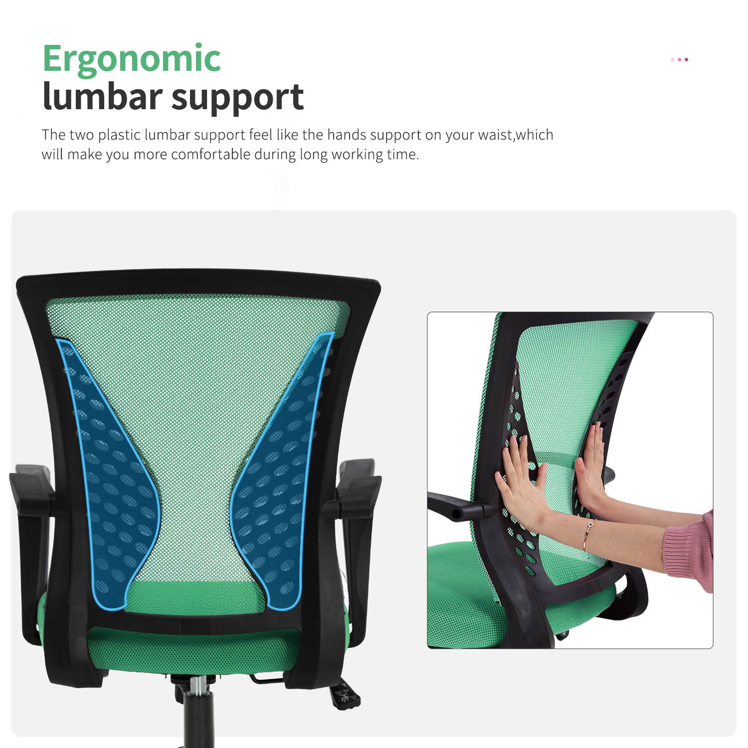 Global Leather Task Chair, Black (8993BK450/550) 