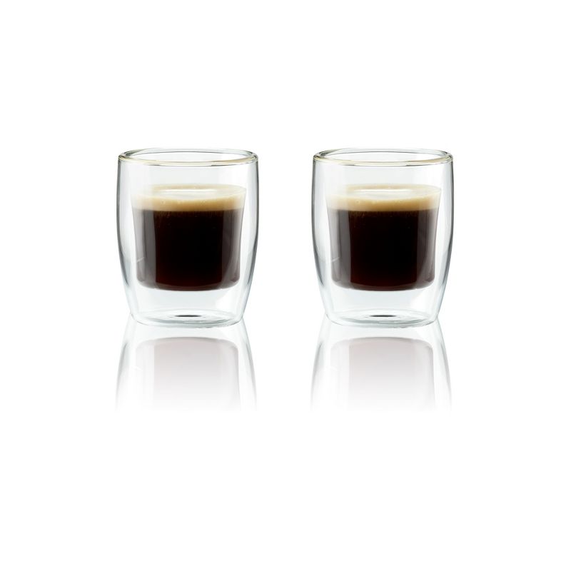 Henckels Double-Wall Glassware 2-pc 3oz. Espresso Glass Set
