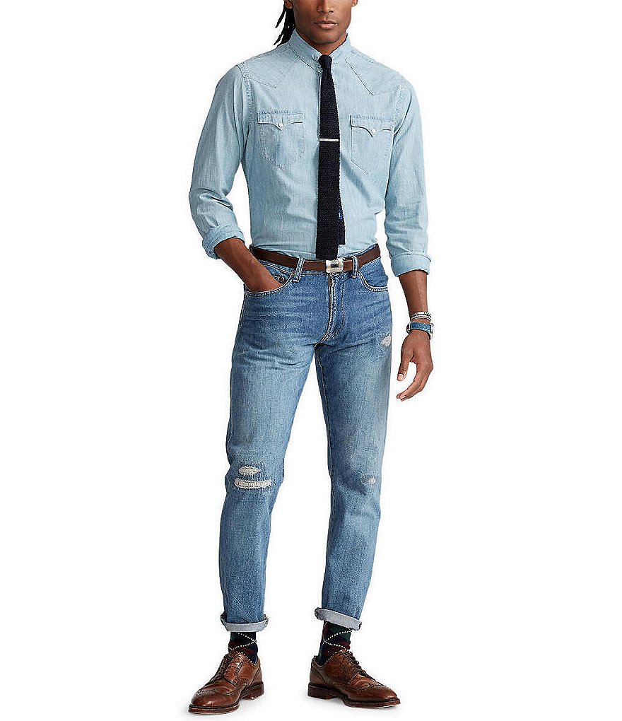 Polo Ralph Lauren Wilkes Hampton Relaxed Straight Jeans