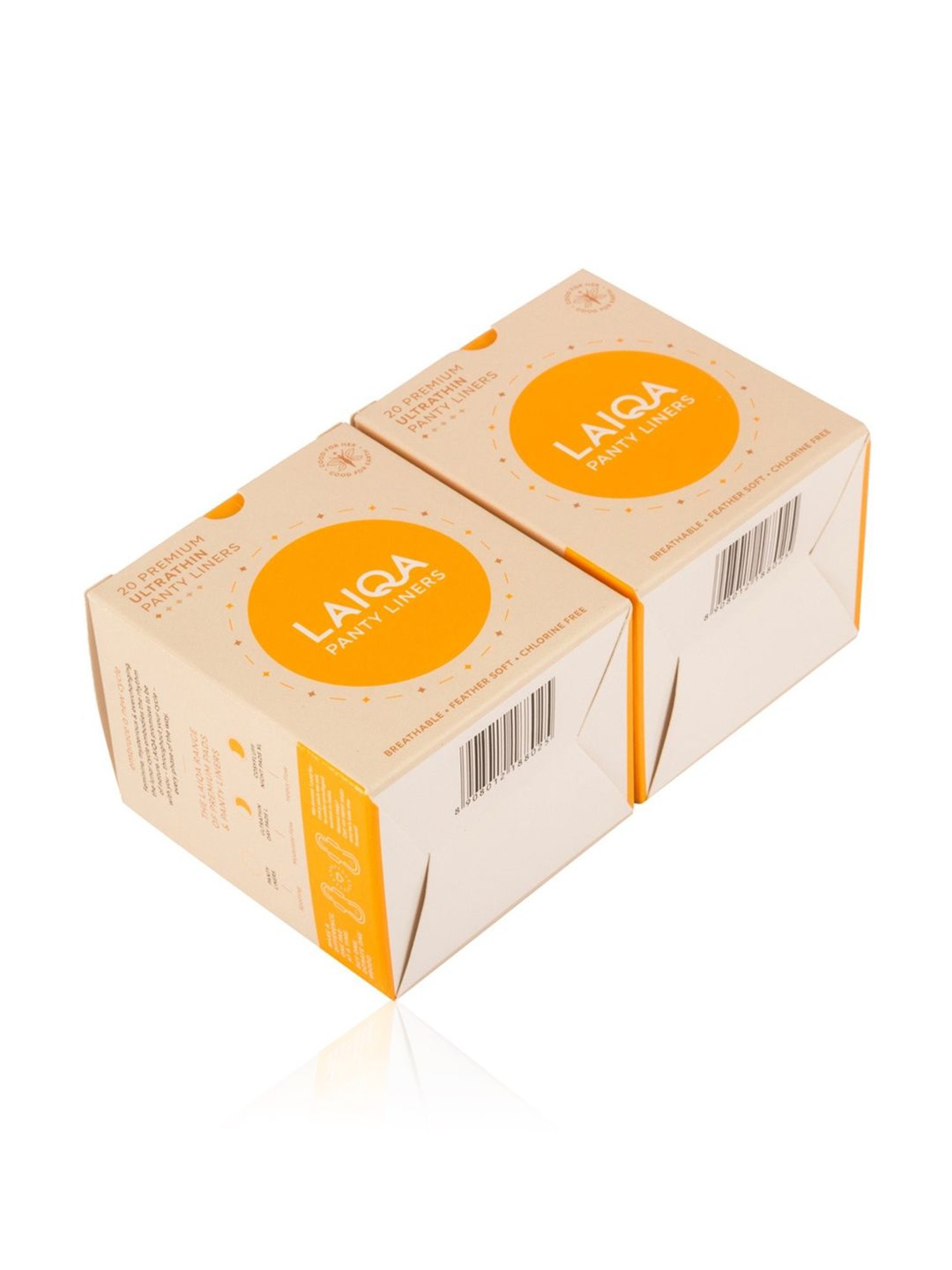 LAIQA Panty Liners (Pack of 3) XS - 60 Panty Liners
