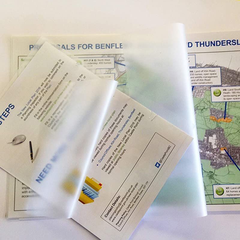 Thermal Laminating Pouches 100 pcs 3 Mil Clear Letter Size Laminating Sheets - 8.5 X 11 Inch