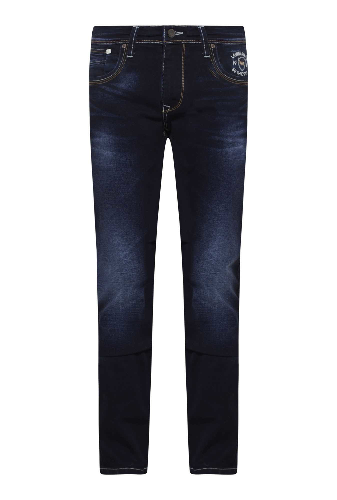 Lawman Blue Five Pocket Jeans