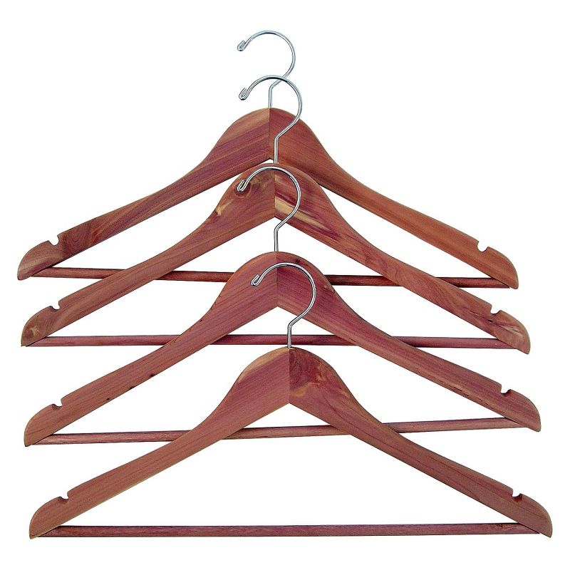 Household Essentials 4pk Cedar Garment Hanger