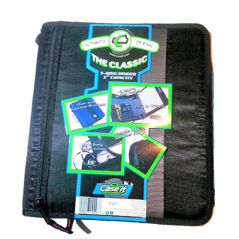 Case-it 3 Ring Zipper Binder