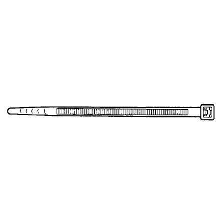 HellermannTyton - Cable Tie,11-3/8" x 1/16", Natural, 30 lb./ 100 pk