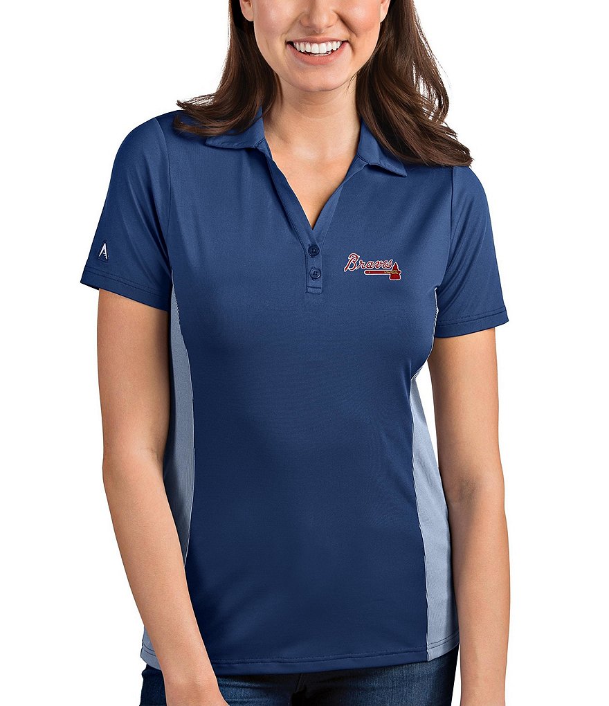 Antigua Women's MLB Venture Short-Sleeve Polo Shirt