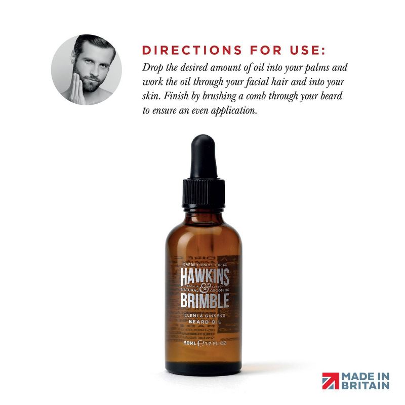 Hawkins & Brimble Beard Oil - 1.6 fl oz