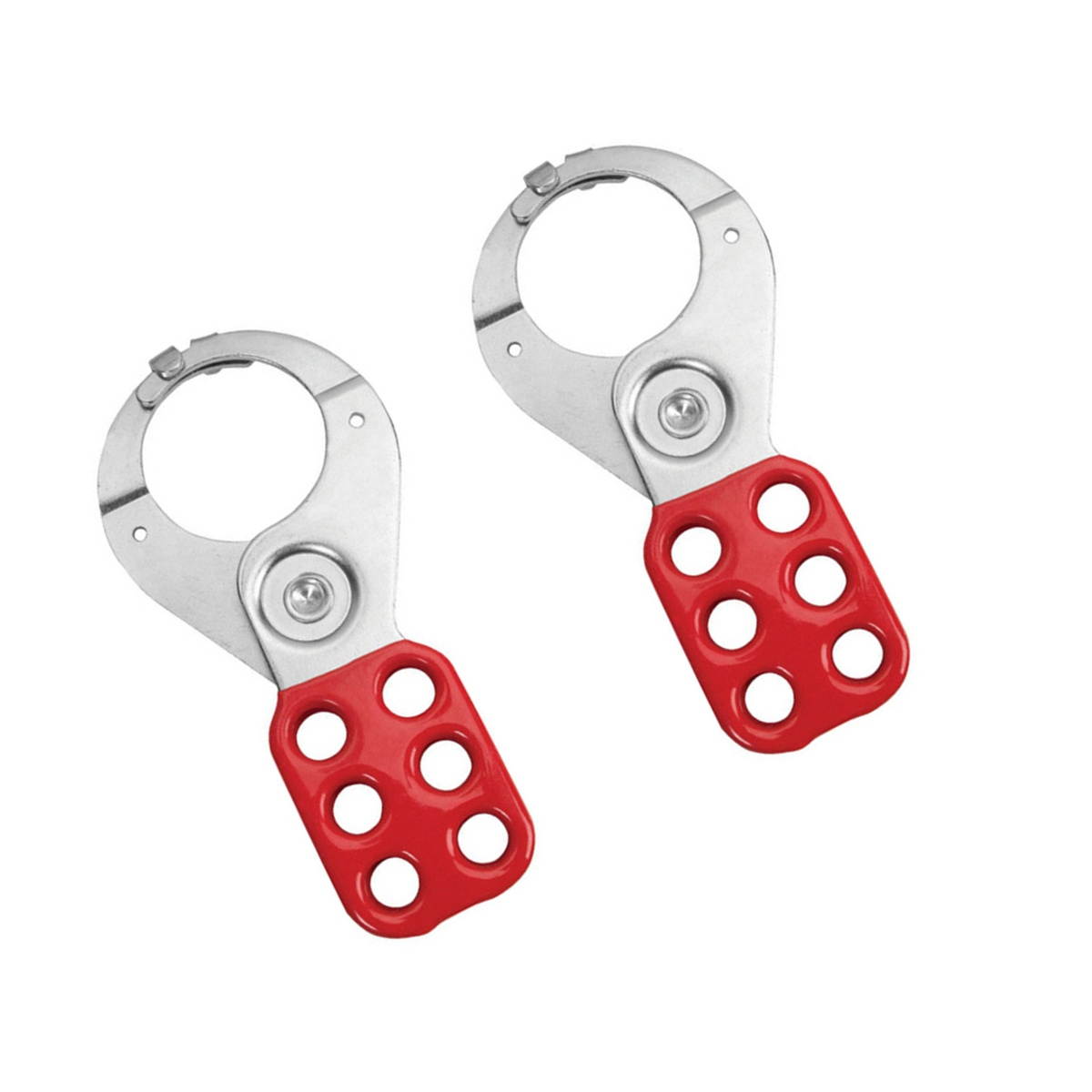 Industrial Safety Six-hole Lockout Hasp with Red Coating