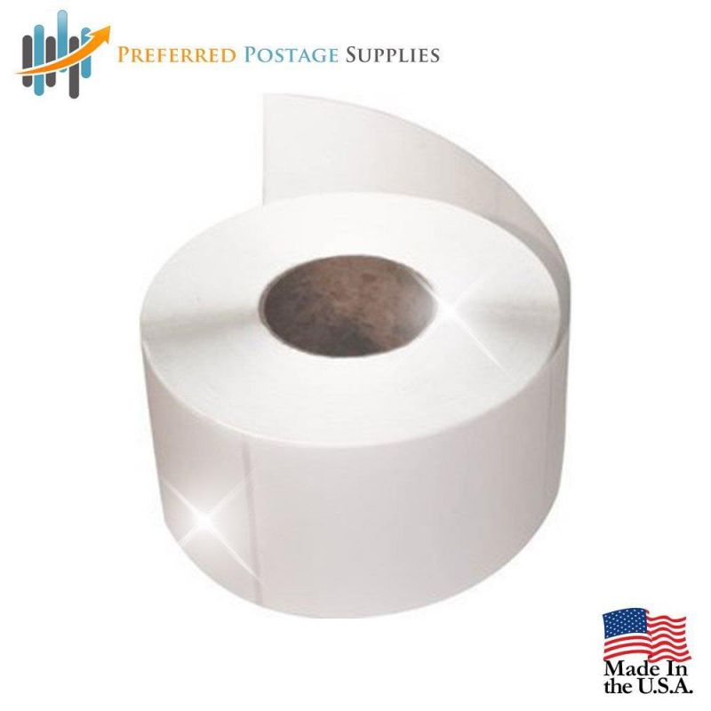 Preferred Postage Supplies 4x6 Top Coated Direct Thermal Rolls 1000 Labels Per Rolls (4 Rolls Per Box)