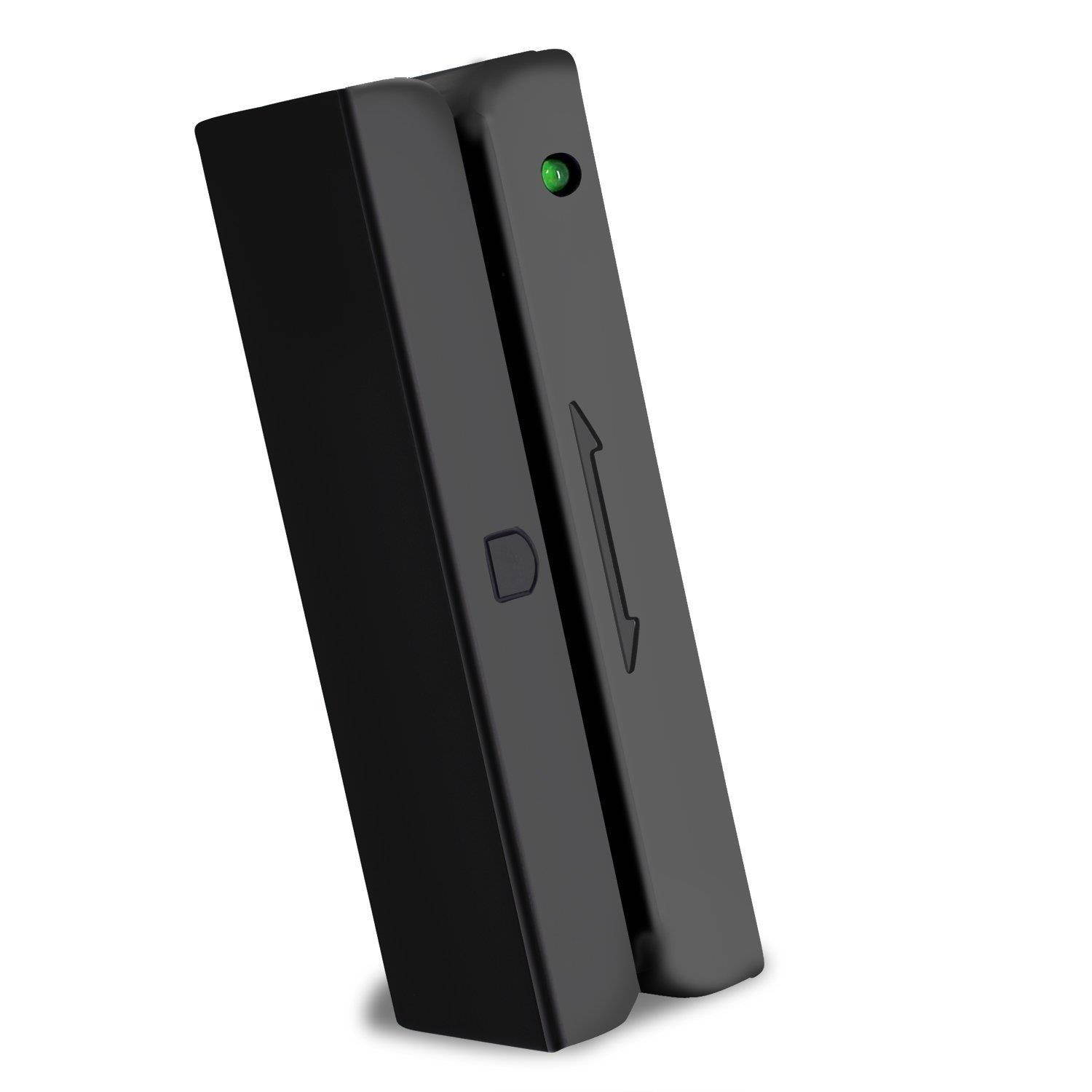 USB Magnetic Stripe Card Reader 3-Track POS Credit Card Reader Swiper MagStripe Swipe Card Reader