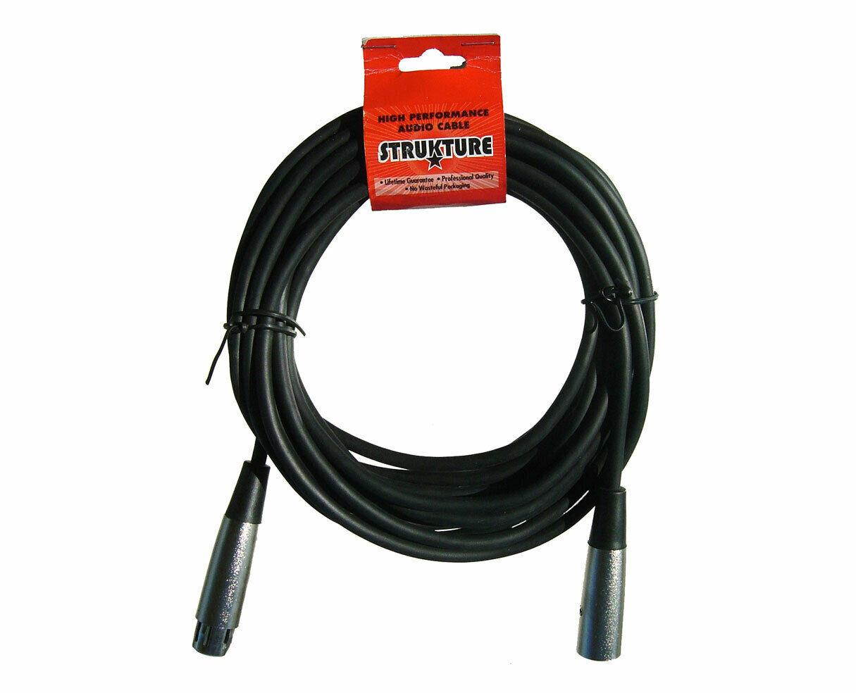 Strukture 100 ft XLR Microphone Mic Cable SMC100 PROAUDIOSTAR