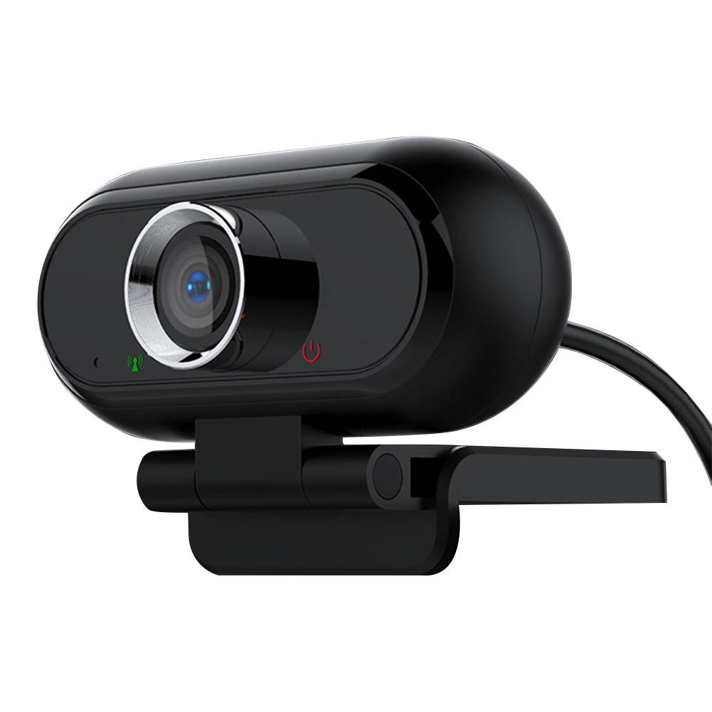 Full HD 1080P Computer Webcam Home Office Streaming Camera Built In Microphone