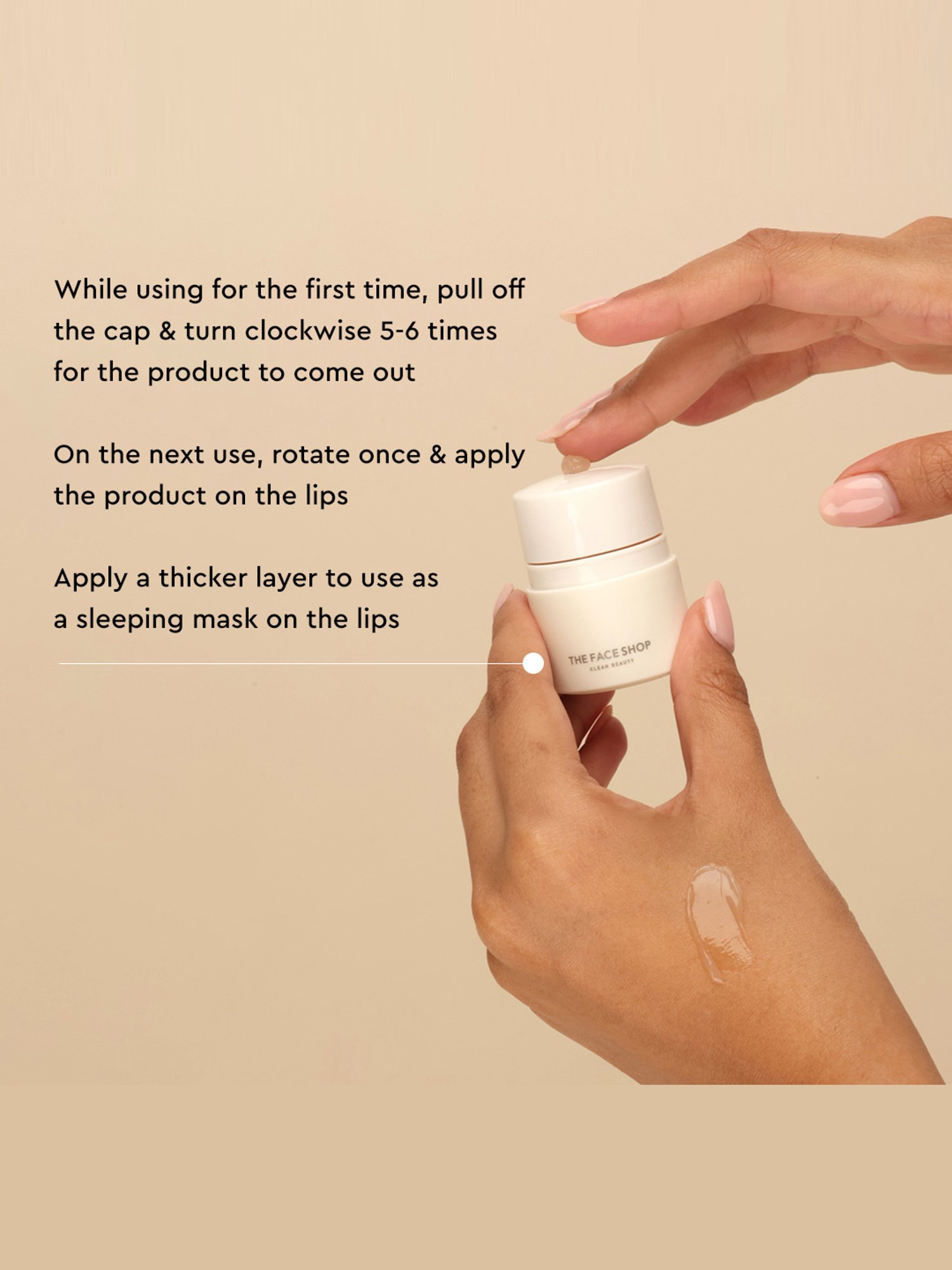 The Face Shop The Therapy Vegan Multi-Lipcerin - 15 ml