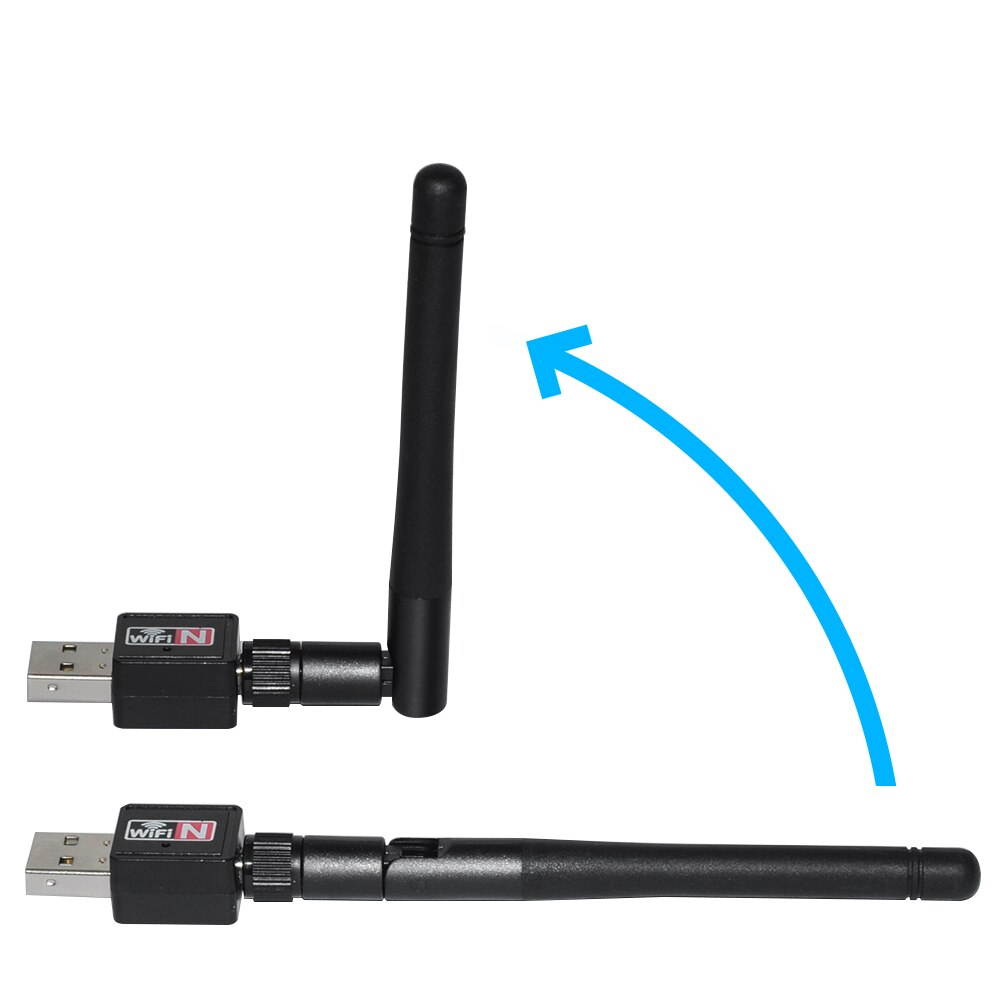 1 pcs DeepFox 150M External USB WiFi Adapter Antenna PC USB Wi fi Receiver Wireless Network Card 802.11n/g/b For Windows XP