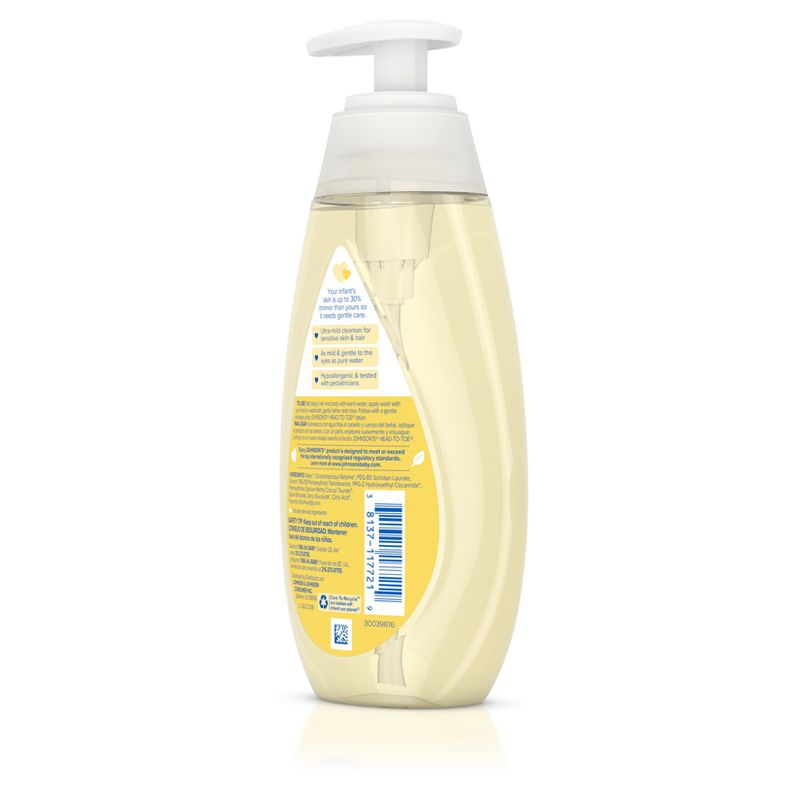 Johnson's Head-To-Toe Baby Wash and Shampoo - 10.2 fl oz