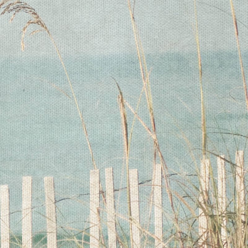 35" x 35" At the Beach Light Square by Kristen Naugle Art on Canvas - Fine Art Canvas