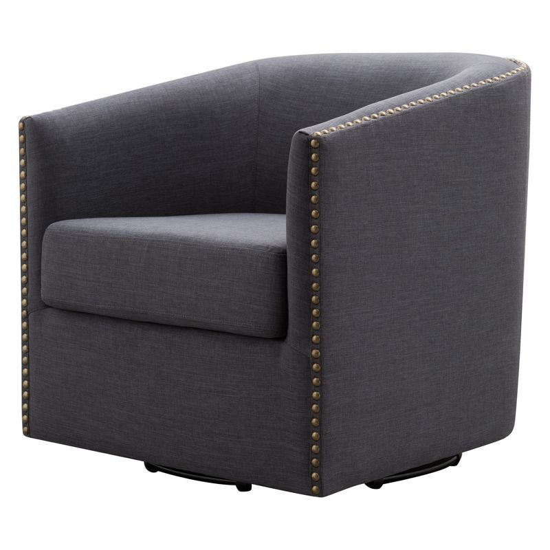 Alyce Swivel Glider Chair Cream