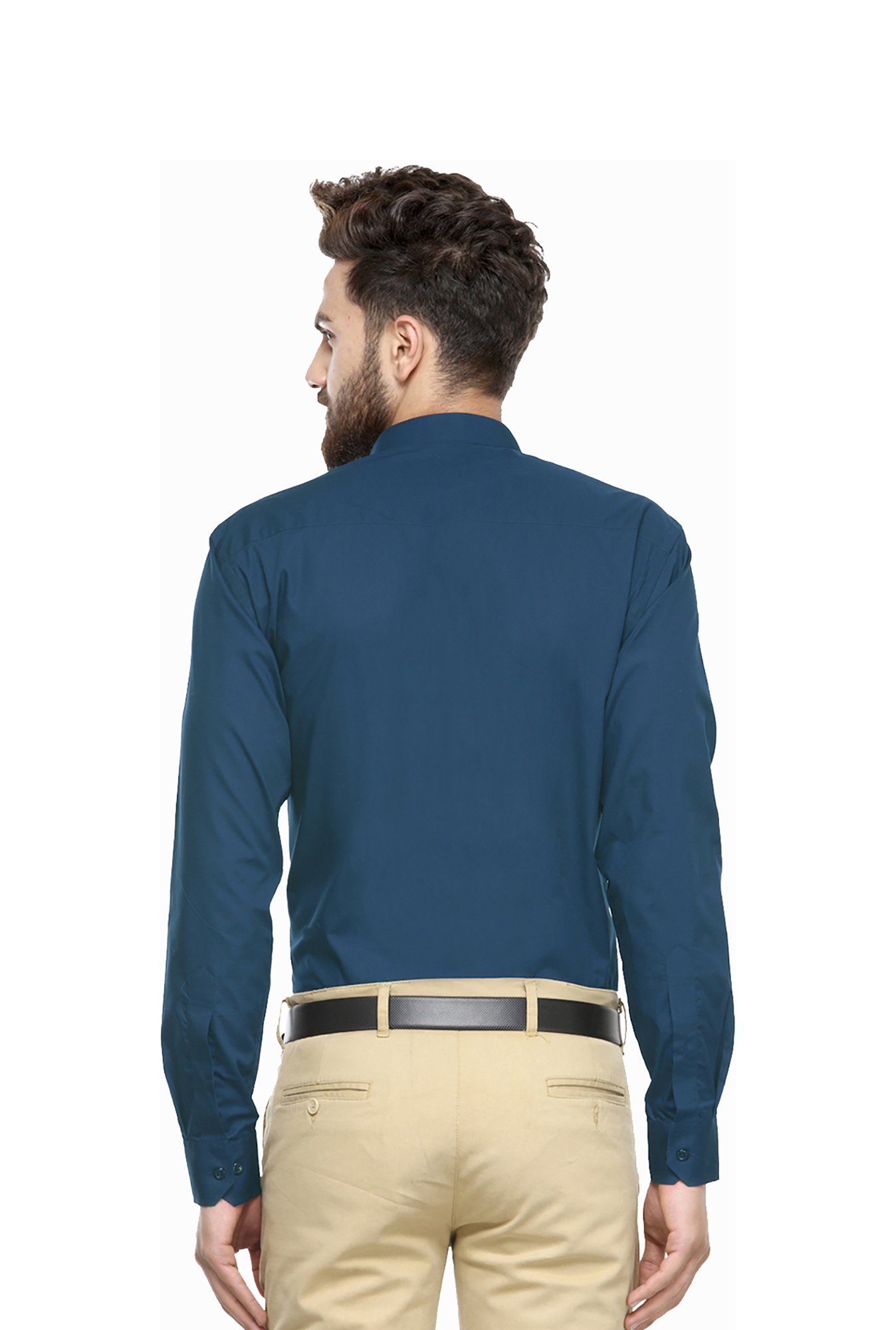 Hancock Blue Slim Fit Shirt