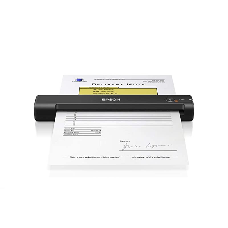 WorkForce ES-50 Portable Sheet-Fed Document Scanner for PC and Mac