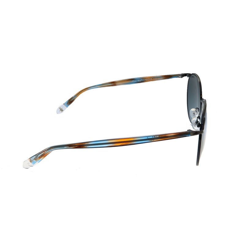 Original Penguin The Moe GM Unisex Round Polarized Sunglasses Gunmetal 55mm