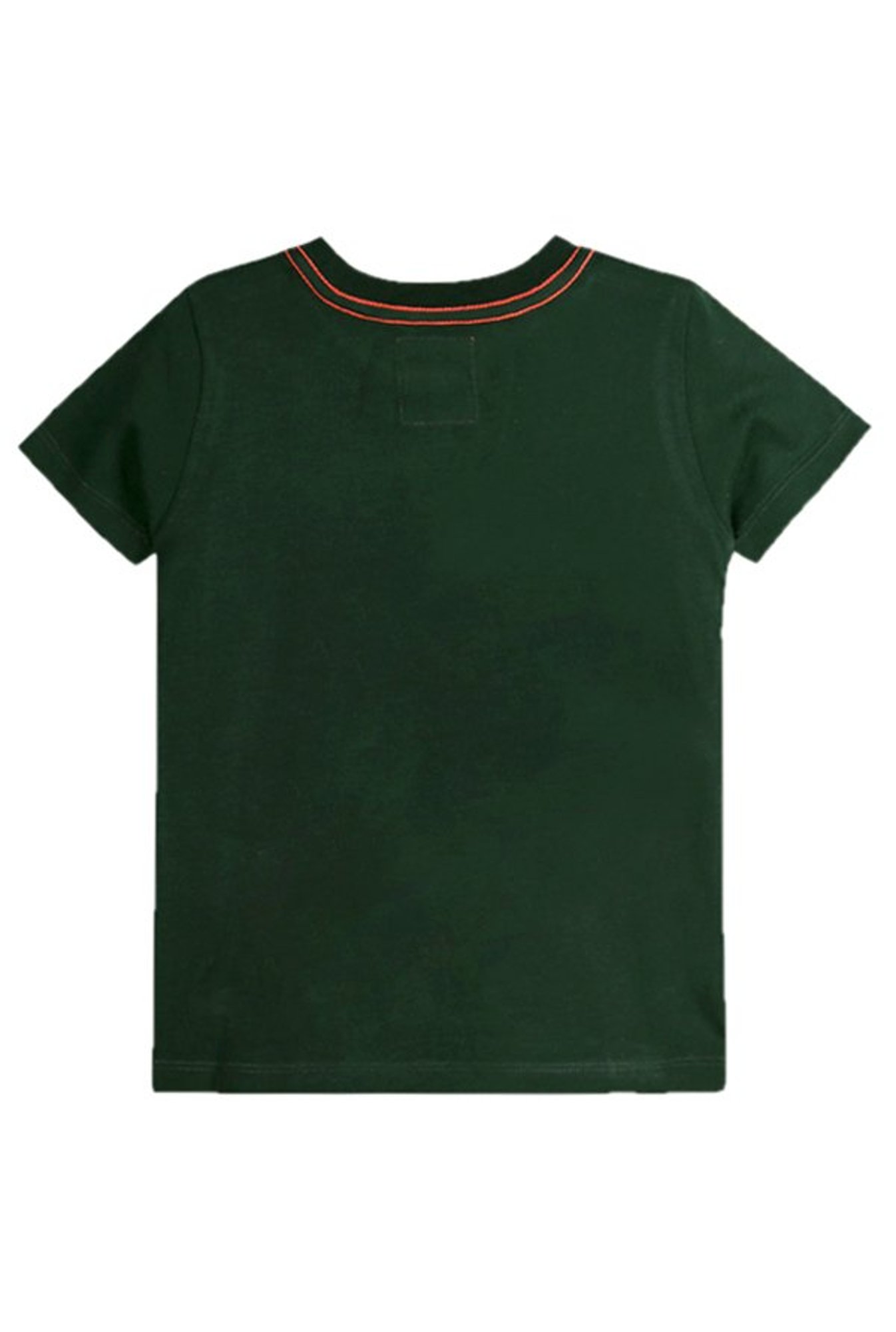 Cherry Crumble By Nitt Hyman Boys Green Applique T-Shirt