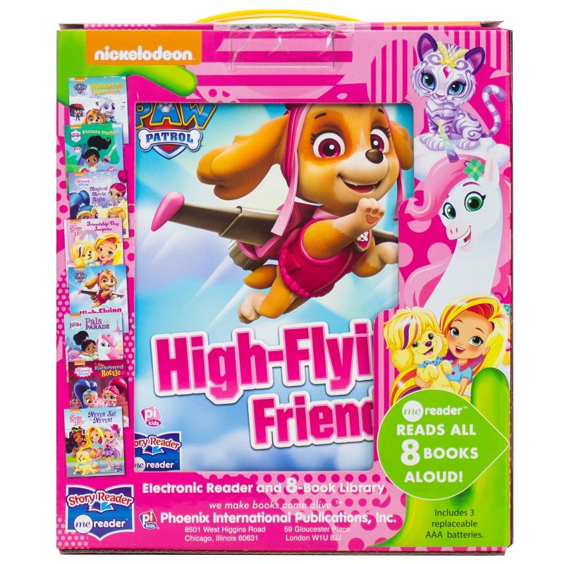 Nickelodeon PAW Patrol Skye and Friends! Electronic Me Reader 8-book Boxed Set