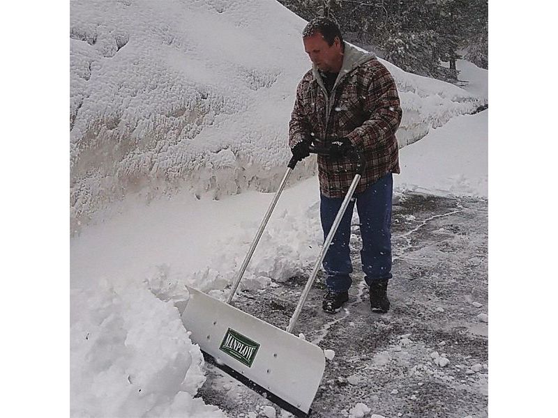 16" 40 Volts, 144 Watts Cordless Lithium Snow Super Shovel - Gray - Earthwise