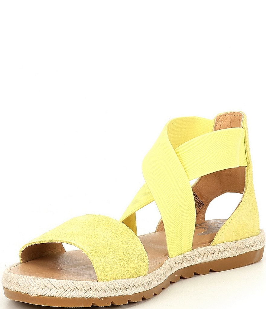 Sorel Ella 2 Suede Criss-Cross Sandals