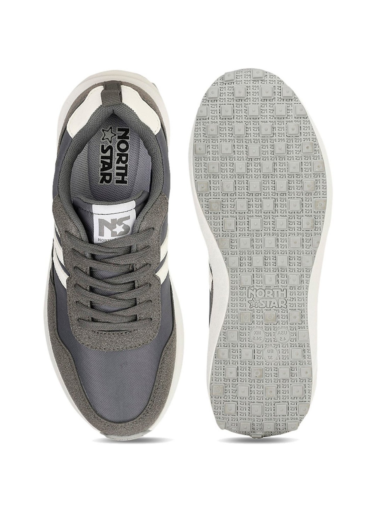 North Star by Bata Women's Grey Training Shoes