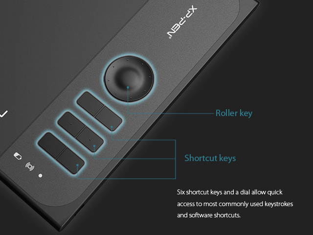 XP-Pen Star06 Wireless 2.4G Graphics Drawing Tablet Digital tablet Painting Board with 6 Hot Keys