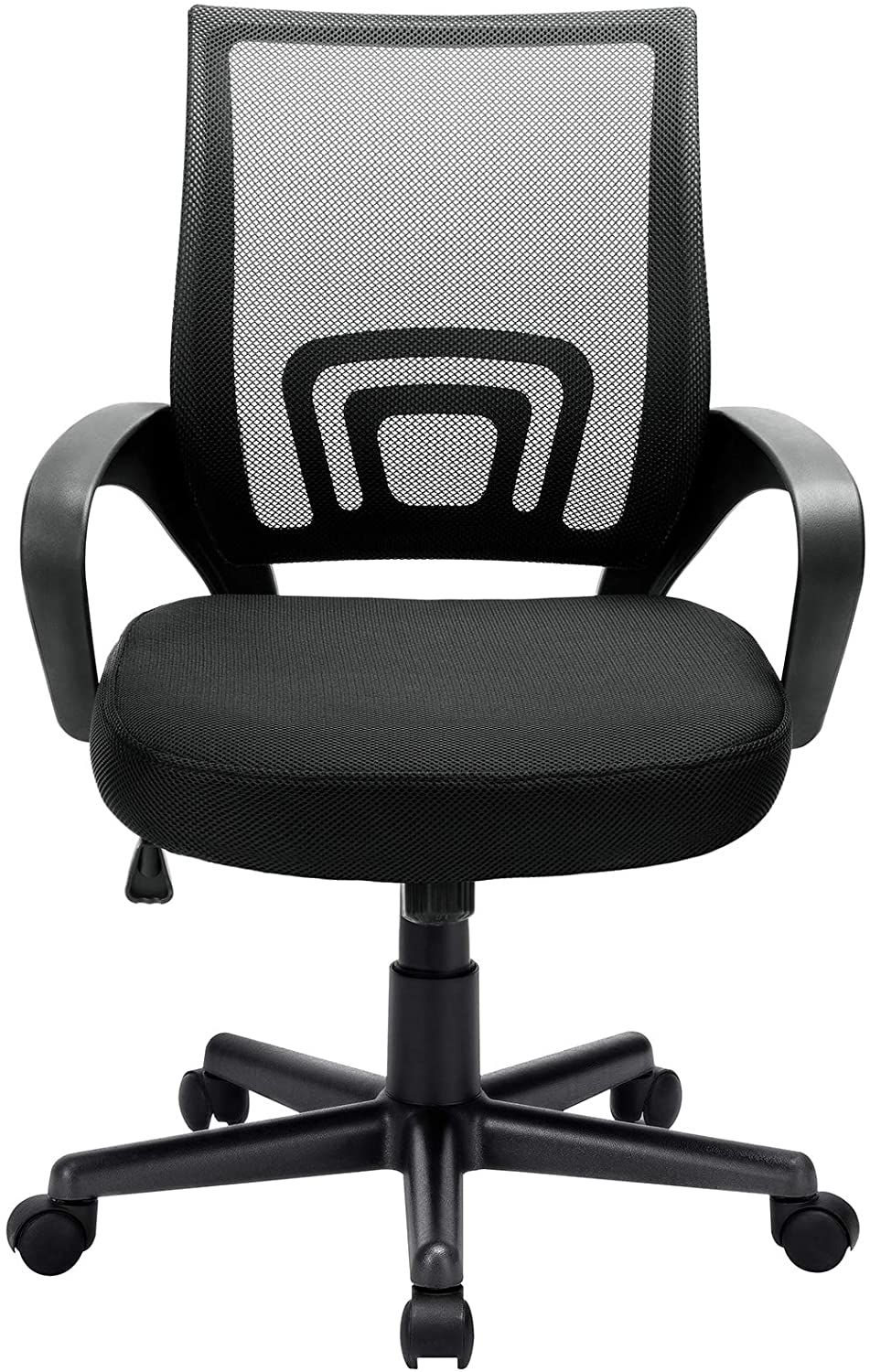 Vitesse Office Chair Mesh Desk Chair Ergonomic Computer Chair with Lumbar Support Modern Executive Adjustable Chair Rolling Swivel Chairs for Women Men,Grey